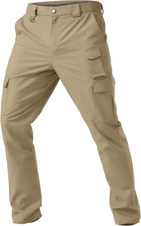 Men's Cargo Work Pants Water Resistant Tactical Pants 31.1" Lightweight Hiking Ripstop Pants Outdoor Apparel