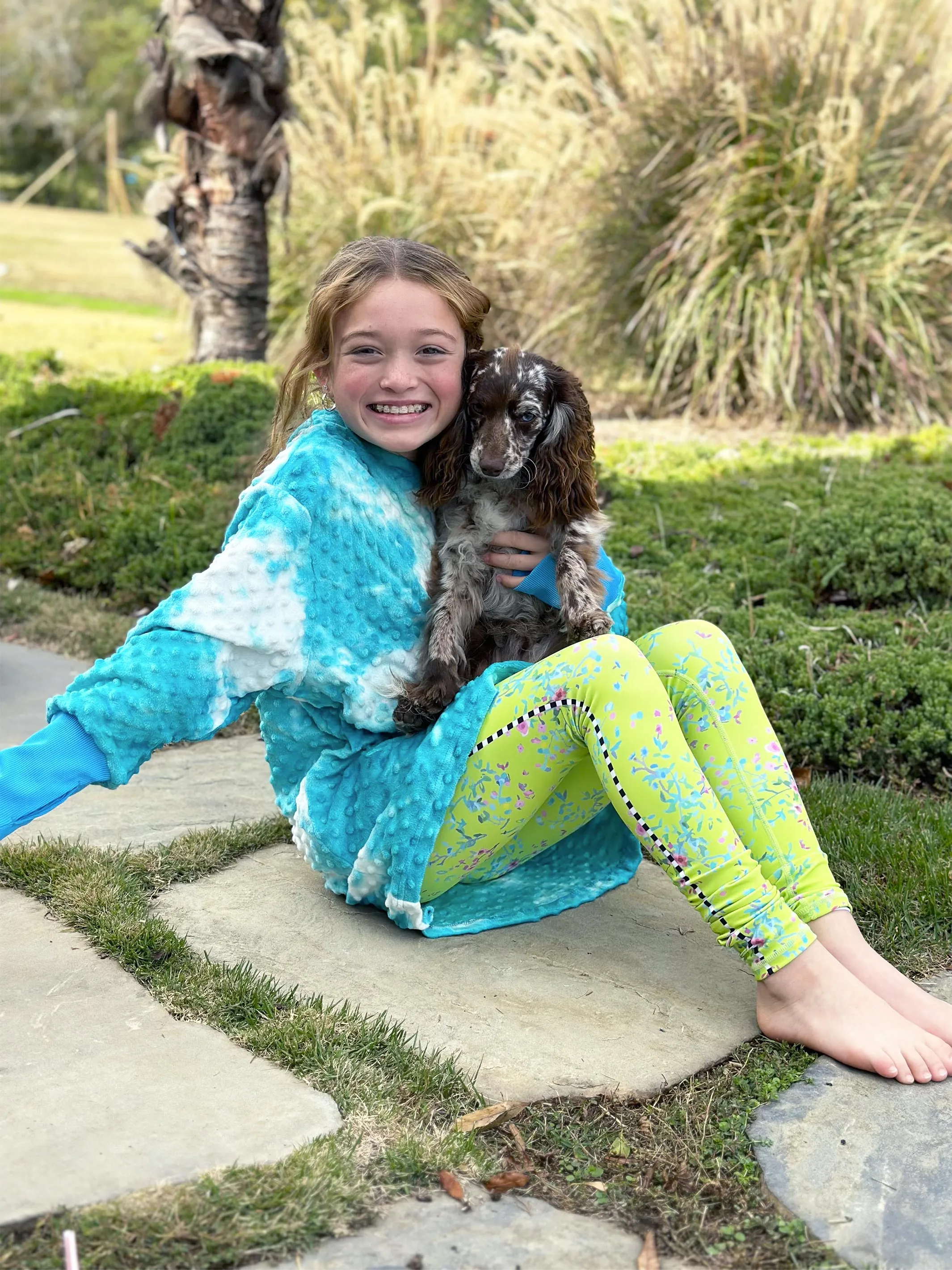 Oversized Minky Hoodie and Leggings Gift Set