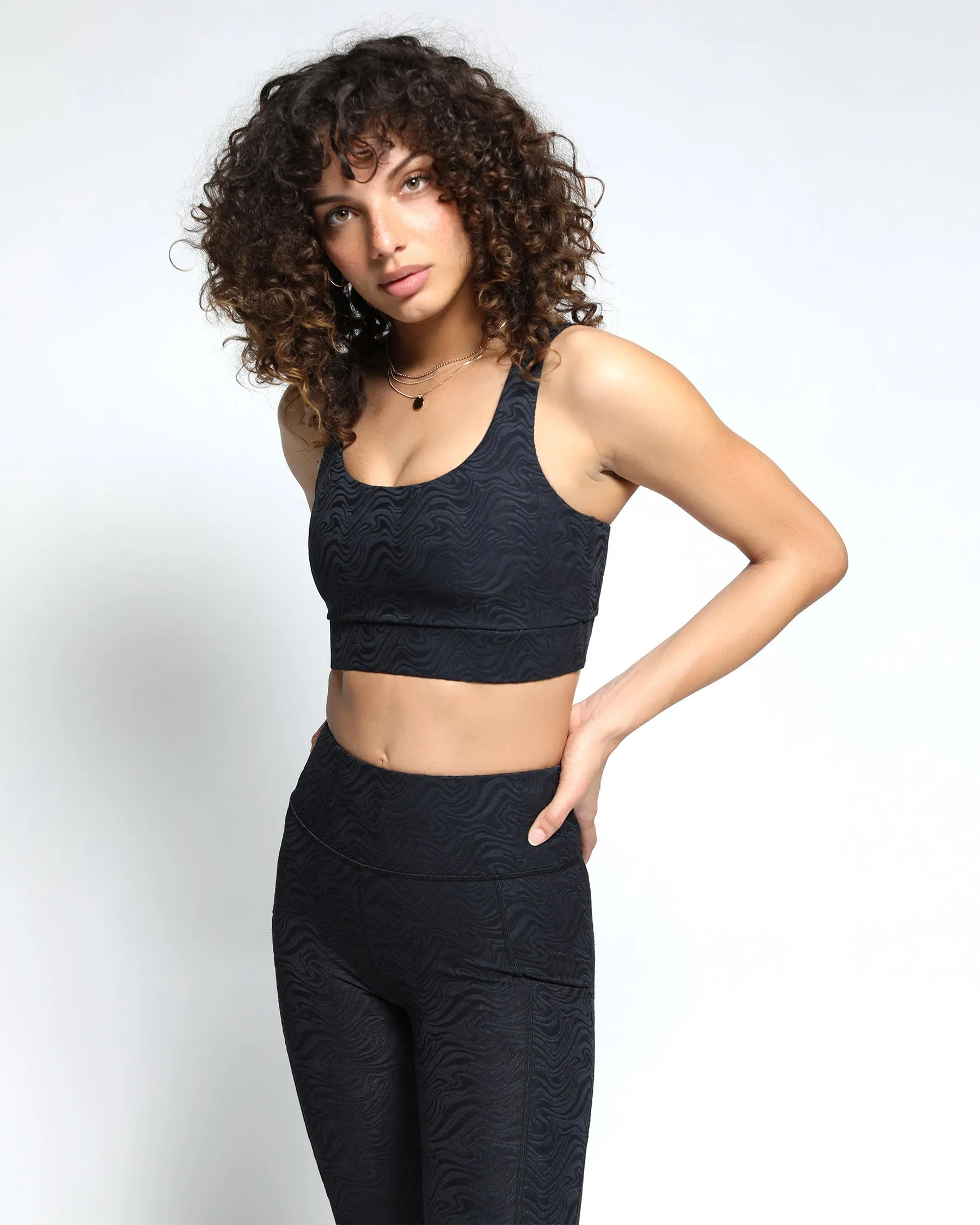 Swirl 3D Activewear Sports Bra (FINAL SALE)