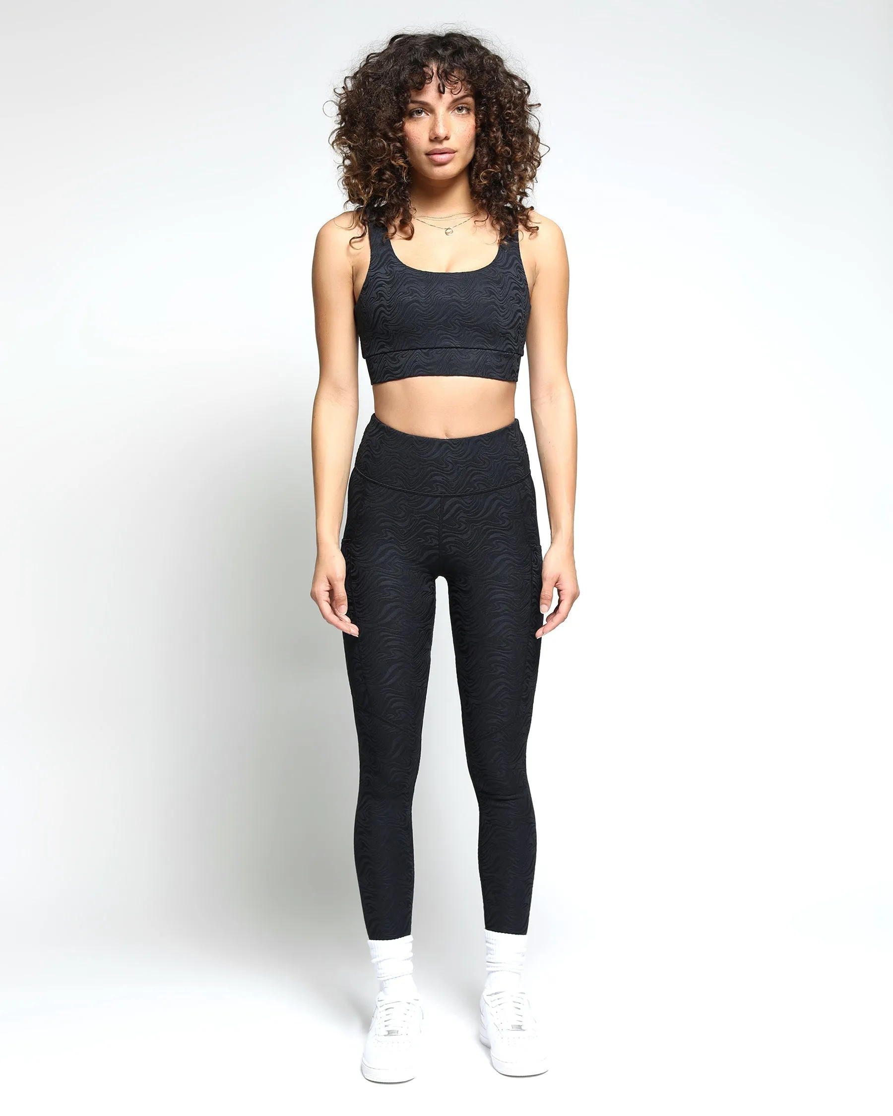 Swirl 3D Activewear Sports Bra (FINAL SALE)