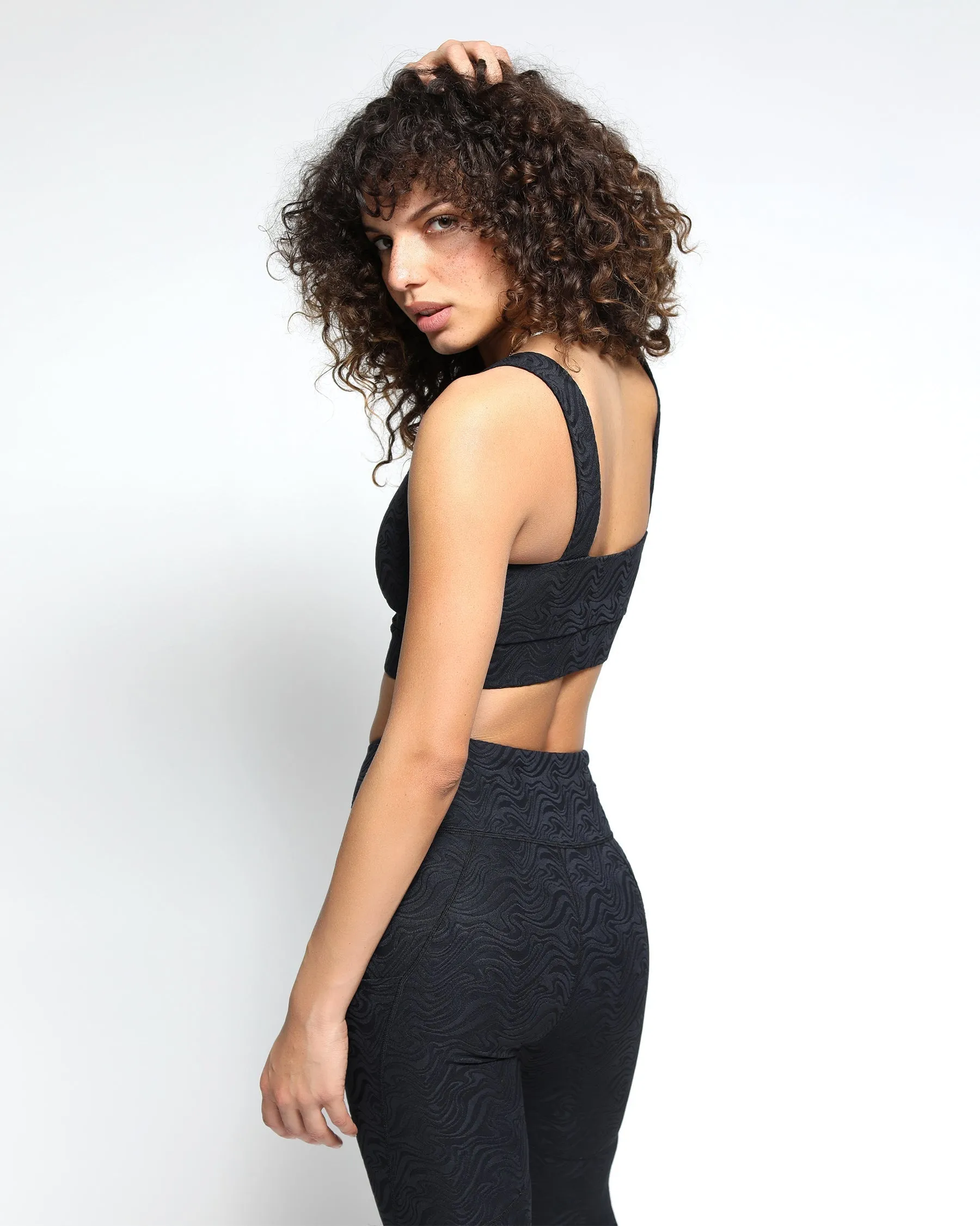 Swirl 3D Activewear Sports Bra (FINAL SALE)