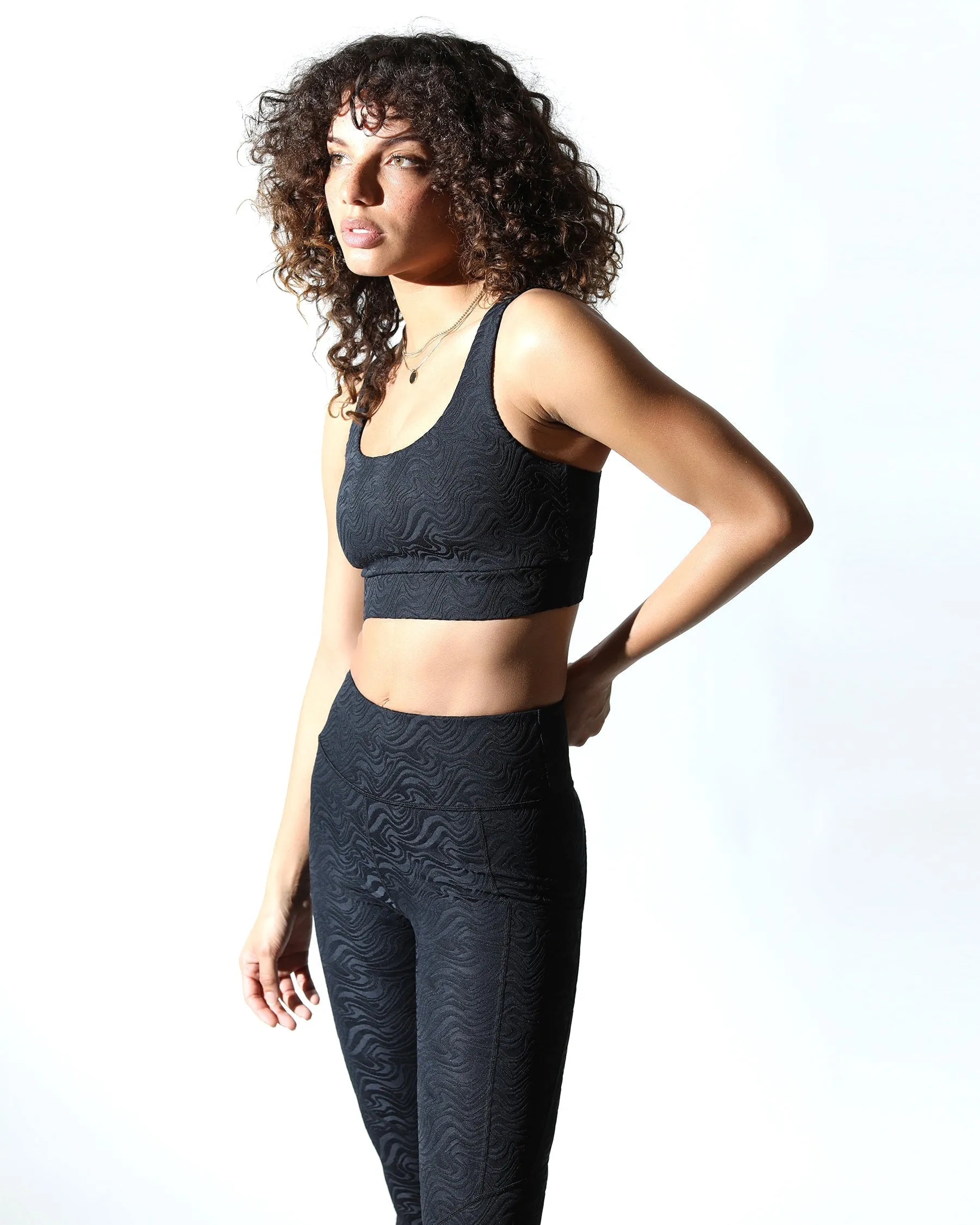Swirl 3D Activewear Sports Bra (FINAL SALE)