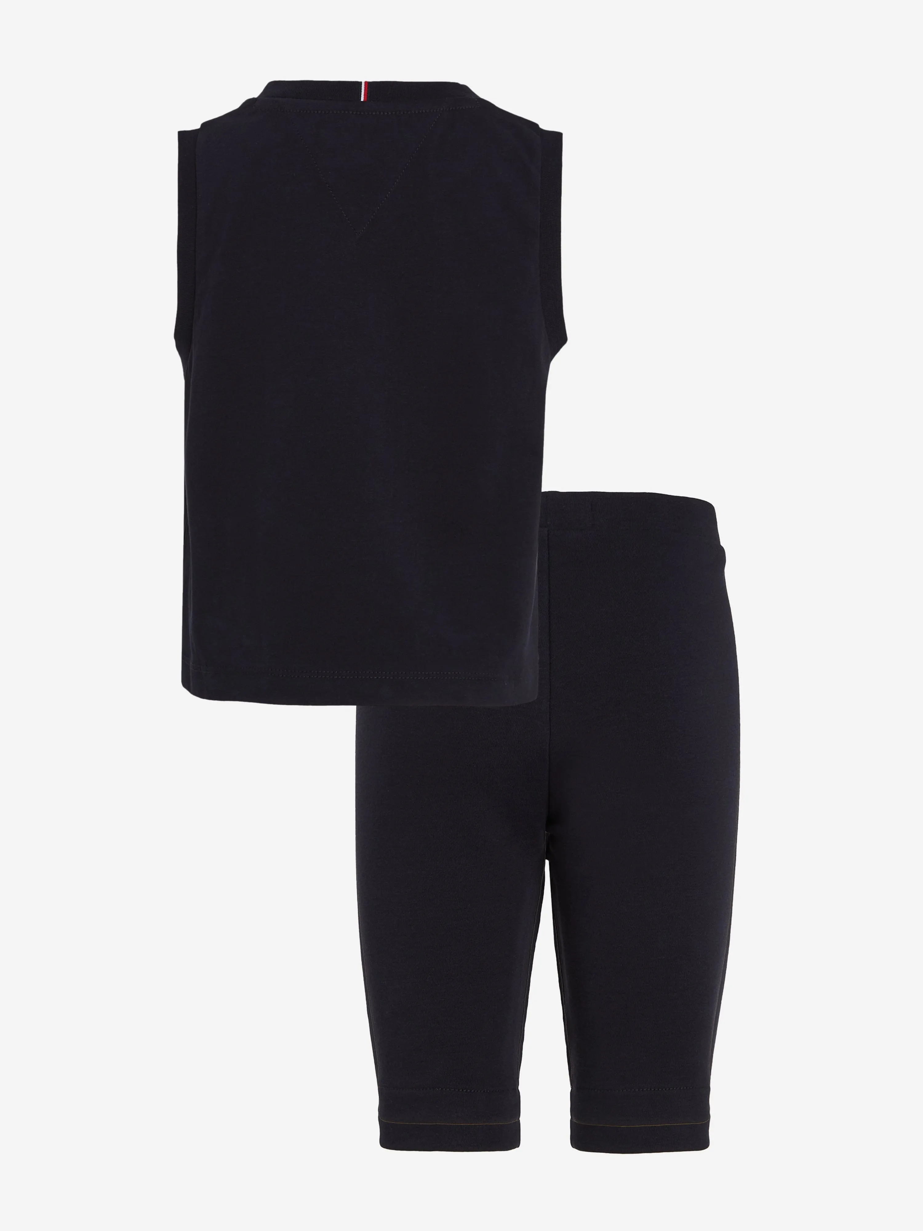 Tommy Hilfiger Girls Varsity Shorts Set in Navy
