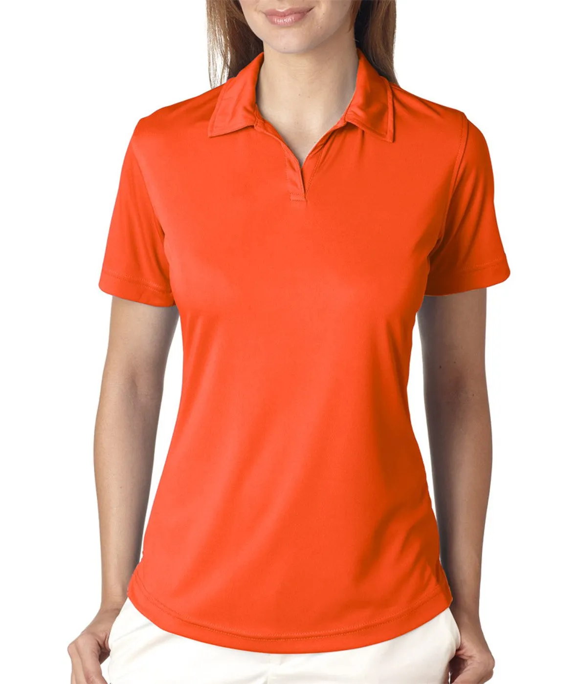 Ultraclub Ladies' Cool & Dry Sport Performance Polo 2XL Orange Tops